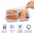 Bentgo® Meal Prep Compartments - Lilac Perspective: left