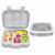 Bentgo Silver Glitter Kids Lunch Box Perspective: left