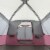 CORE 40072 11 Person Family Outdoor Camping Cabin Tent with Screen Room, Red Perspective: left