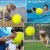As Seen On TV Jumbo Pet Tennis Ball Perspective: left