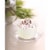 Ice Cream Sundae Cups, Disposable Dessert Bowls (White, 8 oz, 100 Pack) Perspective: left