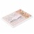 50 Sheet Floral Wedding Game Cards for Bachelorette Party and Wedding, Pink Perspective: left