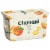 Chobani® Peach on the Bottom Nonfat Greek Yogurt Cups Perspective: left