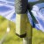 Skywalker Trampolines 12 Foot Round Outdoor Trampoline with Enclosure, Blue Perspective: left