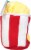 Zippy Paws Popcorn Bucket Burrow Dog Toy Perspective: left