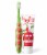 hello Toddler Training Toothpaste with Natural Apple Flavor + Kids Toothbrush Vegan SLS BPA Free Perspective: left