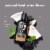 hello Activated Charcoal Extra Freshening Mouthwash Alcohol Free Perspective: left