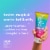 hello Unicorn Sparkle Kids Toothpaste with Fluoride Bubble Gum Toothpaste 4.2 Oz Tube Perspective: left