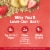 Happy Tot® Organics Super Foods Bananas, Strawberries & Sunflower Butter Gluten Free Oat Bar Snack Perspective: left