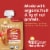 Happy Baby® Organics Nutty Blends Apples with Walnut Butter Baby Food Perspective: left