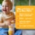 Happy Baby Rice-Free Puffs - Banana & Pumpkin Baked Grain Snack Canister Perspective: left