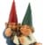 Sunnydaze Arnold and Sarah Gnome Statue - Outdoor Lawn and Garden Decor - 8" Perspective: left