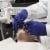 1st Choice Indigo Nitrile Latex Free, Powder Free Disposable Exam Gloves, 3 Mil, Small, 200 Perspective: left