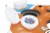 Bestway Hydro-Force Rapid Rider 4 Person Inflatable River Tube Lounger, Orange Perspective: left