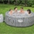 Bestway Honolulu SaluSpa 6 Person Inflatable Round Hot Tub Spa with 140 AirJets Perspective: left