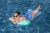 Best Way Comfort Plush Hammock Water Lounger Perspective: left