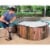 Bestway 54190E SaluSpa Helsinki AirJet 7 Person Inflatable Hot Tub Spa with Pump Perspective: left