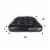 Outbound 9 Inch Inflatable Camping Mattress Twin Airbed w/Foot Pump, Black Perspective: left
