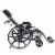 Drive Medical Viper Plus GT Full Reclining Wheelchair, Desk Arms, 16-Inch Seat Width Perspective: left