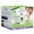 Drive Medical rtlbp2000 Pure Expressions Dual Channel Electric Breast Pump Perspective: left