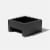 Fire Series Pit Cube - Black Perspective: left