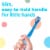 Colgate Battery Powered Bluey Toothbrush for Kids Ages 3+ Extra Soft Perspective: left