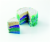 Mermaid Cake with Buttercreme Icing & Vanilla Cake Layers Perspective: left