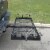 Tow Tuff 62 Inch Steel Cargo Carrier and Bike Rack, Fits All 2 Inch Receivers Perspective: left