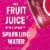 IZZE No Sugar Added Pomegranate Sparkling Juice Beverage Blend Perspective: left