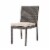 Noble House San Pico 9 Piece Glass Top Wicker Patio Dining Set in Brown Perspective: left