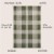 Sabine Traditional Farmhouse Bold Gingham Indoor/Outdoor Area Rug Perspective: left