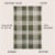 Sabine Traditional Farmhouse Bold Gingham Indoor/Outdoor Area Rug Perspective: left