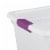 Sterilite 27 Quart Latch Lid Tote, 12 Pack, and 6 Quart Latch Lid Tote, 24 Pack Perspective: left