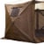 Clam Quick Set Screen Hub Brown Fabric Wind & Sun Panels Accessory Only (6 Pack) Perspective: left