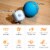 Cheerble Wicked Indoor Outdoor Self Propelling Interactive Dog Toy Ball, Blue Perspective: left