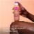 EOS Pink Champagne Shave Oil Perspective: left