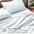 Bare Home 22 Inch Deep Pocket Microfiber Sheet Set - White, King Perspective: left