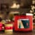 House of Velas Christmas Jar Candle Evergreen Glow Perspective: left
