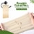 WBM Care Toilet Paper, Hypoallergenic Bamboo paper-3 Ply Tissue | 10 Rolls, 200 Sheets Each-1 Perspective: left