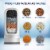 WBM Home Replacement Water Filter, Activated Carbon Filter, Purifies 99% | 2 Packs – White Perspective: left