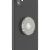 PopSockets Clear Glitter PopGrip - Silver Perspective: left