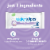 WaterWipes® Soothing Clean 99% Water Based Baby Wipes Perspective: left