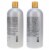 CHI Keratin Reconstructing Shampoo 32 oz & Keratin Reconstructing Conditioner 32 oz Combo Pac Perspective: left
