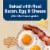 Blue Buffalo Health Bars Crunchy Biscuits Dog Treats Natural Bacon Egg & Cheese Perspective: left