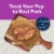 Blue Buffalo Sizzlers Bacon-Style Soft Dog Treats Pork Perspective: left