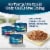 Blue Buffalo Tastefuls Natural Adult Flaked Wet Cat Food Variety Pack Tuna Fish & Shrimp Chicken Perspective: left