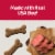 Blue Buffalo Bones Crunchy Biscuit Large Dog Treats Natural Beef Perspective: left