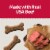 Blue Buffalo Bones Natural Beef Crunchy Dog Treats Large Dog Biscuits Perspective: left