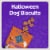 Blue Buffalo Boo Bars Crunchy Biscuit Halloween Dog Treats Natural Pumpkin & Cinnamon Perspective: left