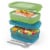Ello® Plastic Lunch Stack Perspective: left